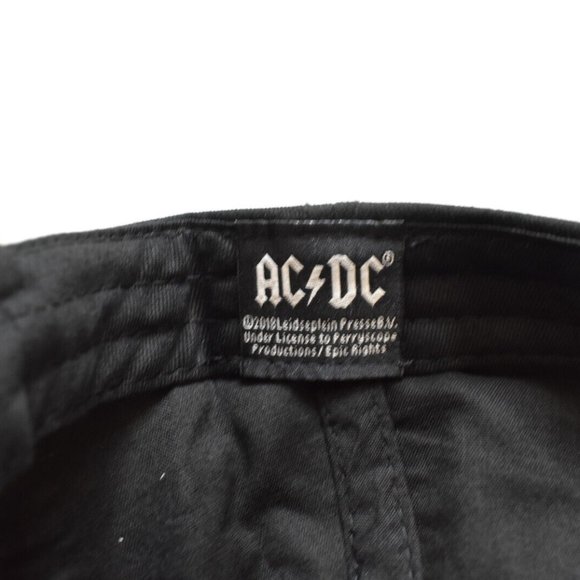 AC/DC Mens AC DC High Voltage Distressed Hat Baseball Cap New With Tags - Picture 11 of 11